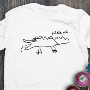 Eat The Rich Alligator